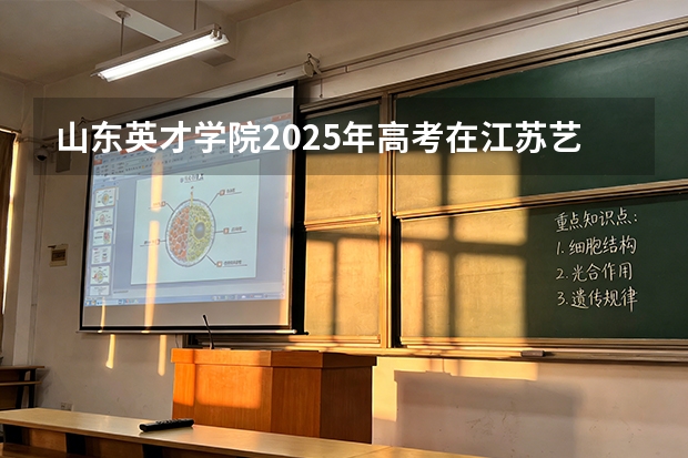 山东英才学院2025年高考在江苏艺术类投档分数线
