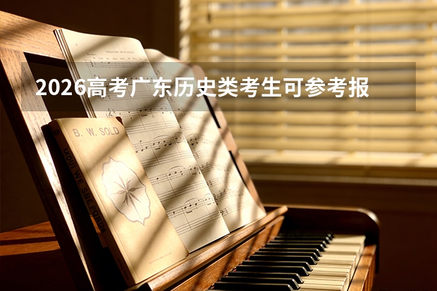 2026高考广东历史类考生可参考报首都体育学院的专业汇总