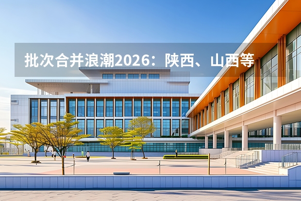 批次合并浪潮2026：陕西、山西等省一本二本正式消失