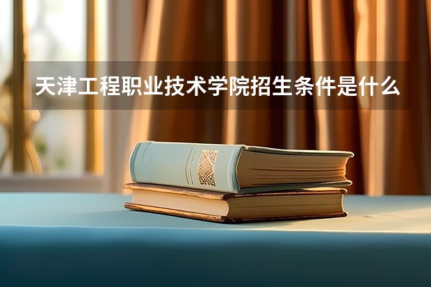 天津工程职业技术学院招生条件是什么 天津工程职业技术学院学费多吗