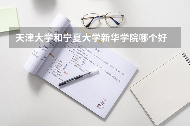 天津大学和宁夏大学新华学院哪个好 录取分数线对比