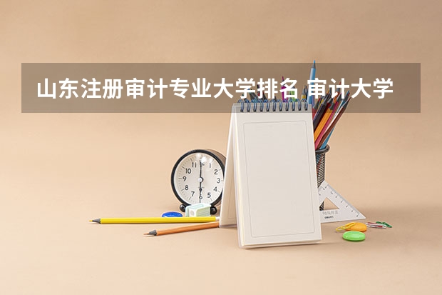 山东注册审计专业大学排名 审计大学排名