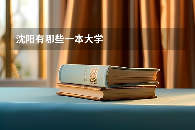 沈阳有哪些一本大学
