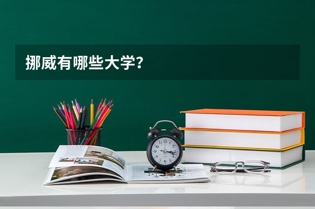 挪威有哪些大学？