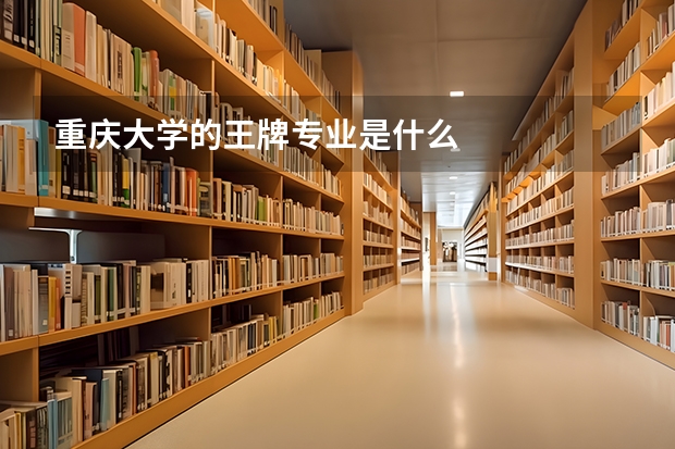 重庆大学的王牌专业是什么
