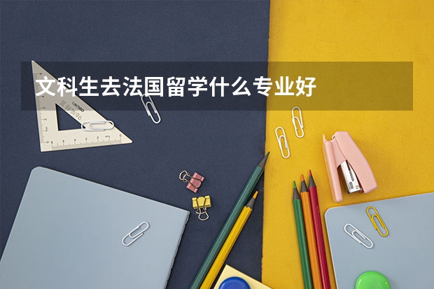 文科生去法国留学什么专业好