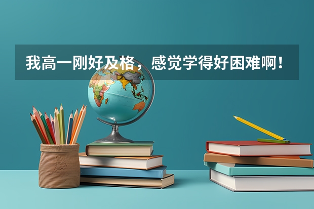 我高一刚好及格,感觉学得好困难啊!高二的数学难吗?本人在成都