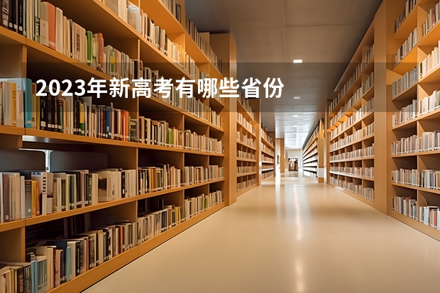 2023年新高考有哪些省份