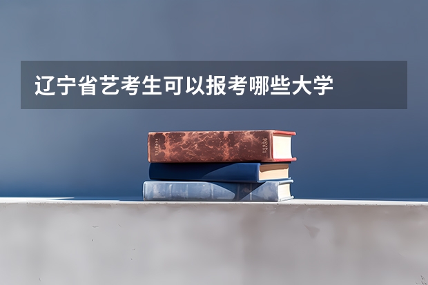 辽宁省艺考生可以报考哪些大学
