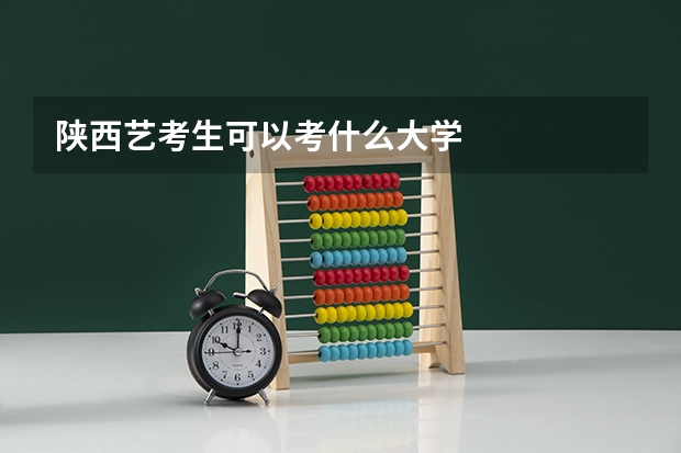 陕西艺考生可以考什么大学