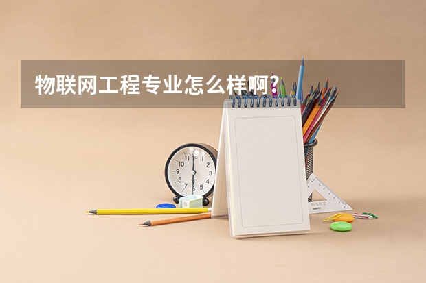 物联网工程专业怎么样啊?