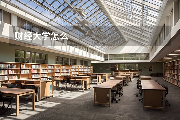 财经大学怎么