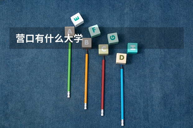 营口有什么大学