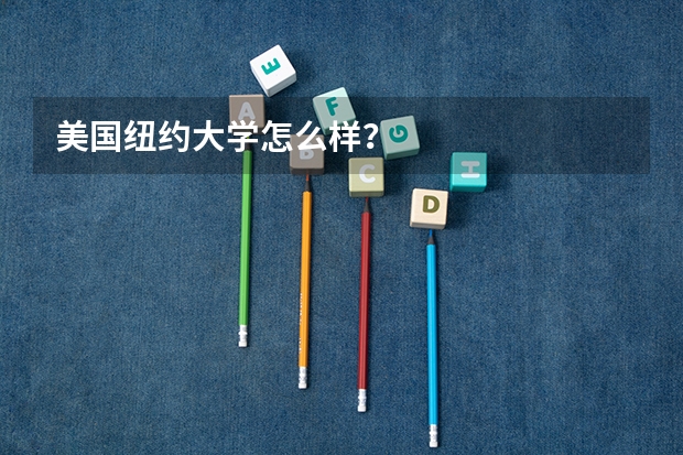 美国纽约大学怎么样？