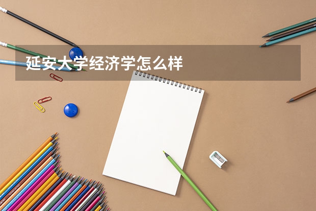 延安大学经济学怎么样