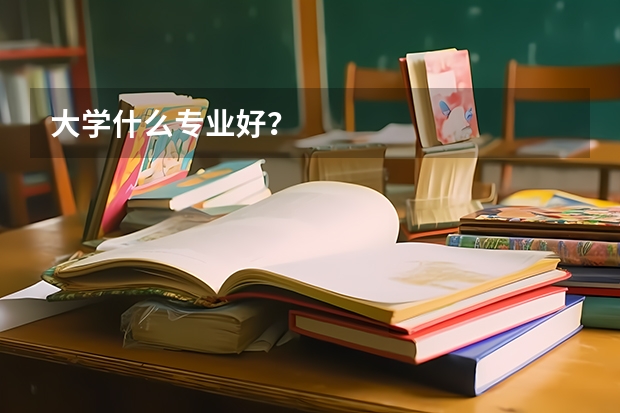 大学什么专业好？