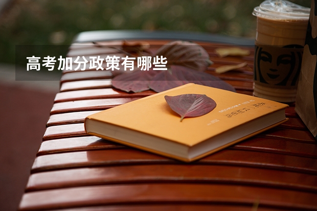 高考加分政策有哪些