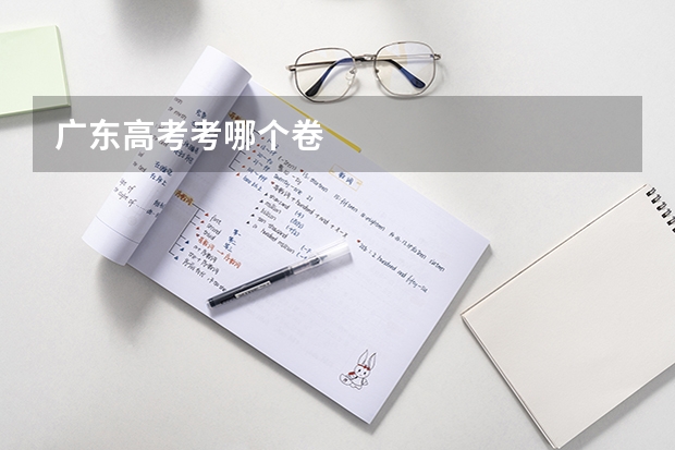 广东高考考哪个卷