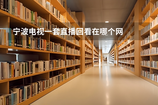 宁波电视一套直播回看在哪个网