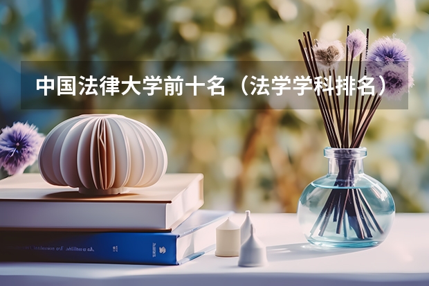 中国法律大学前十名（法学学科排名）