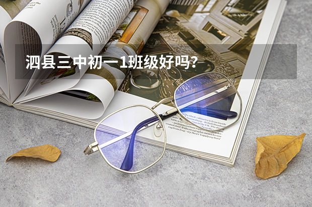 泗县三中初一1班级好吗？