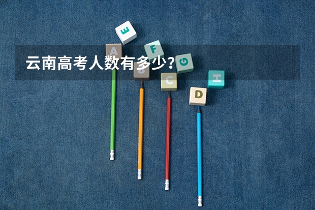 云南高考人数有多少？