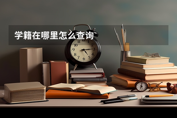 学籍在哪里怎么查询