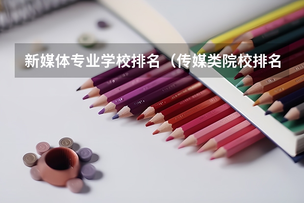 新媒体专业学校排名（传媒类院校排名）