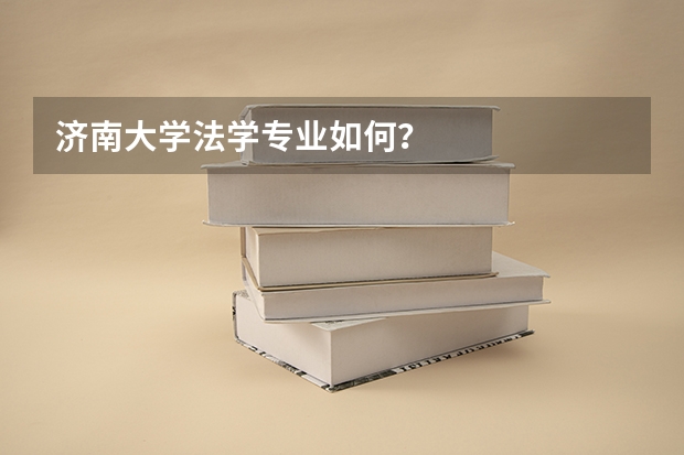 济南大学法学专业如何？
