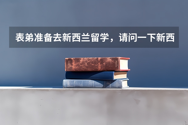 表弟准备去新西兰留学，请问一下新西兰好的大学有什么呢？