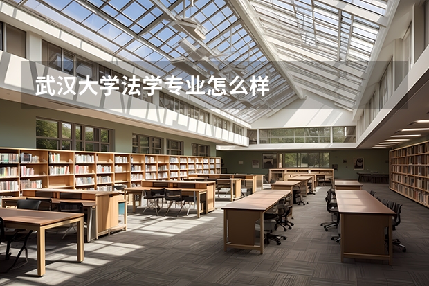 武汉大学法学专业怎么样
