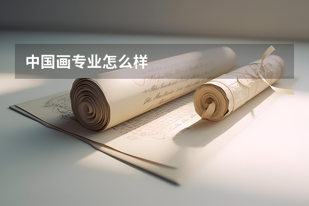 中国画专业怎么样