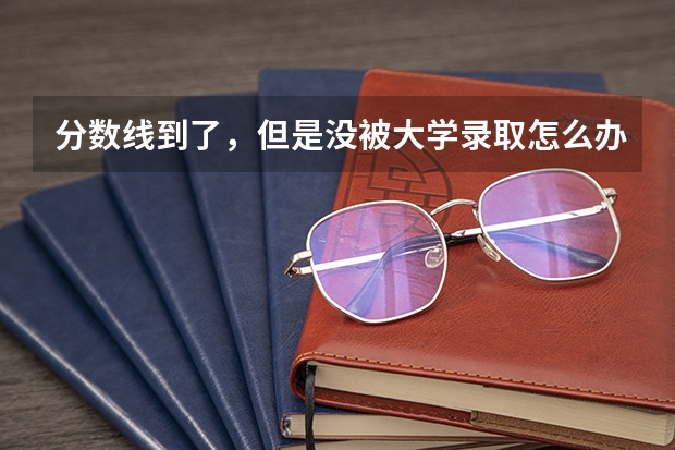 分数线到了，但是没被大学录取怎么办