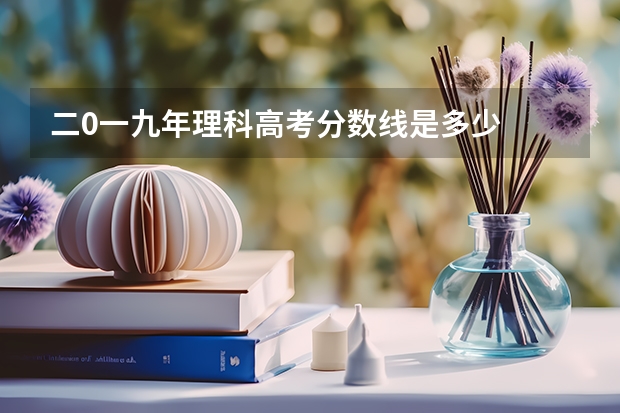 二0一九年理科高考分数线是多少