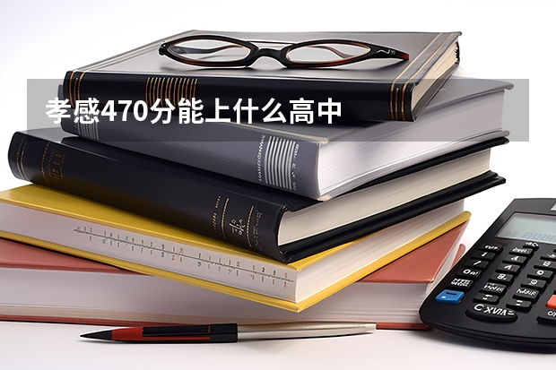 孝感470分能上什么高中