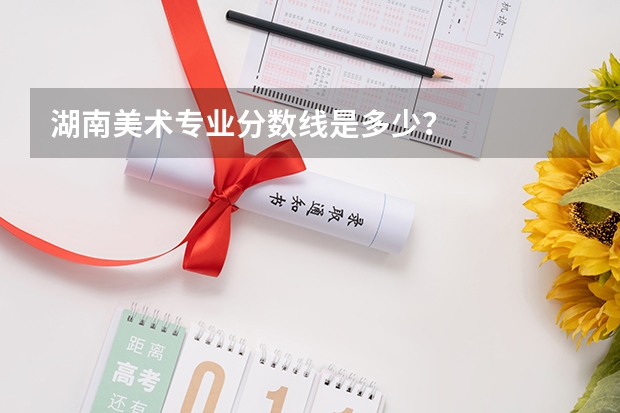 湖南美术专业分数线是多少？