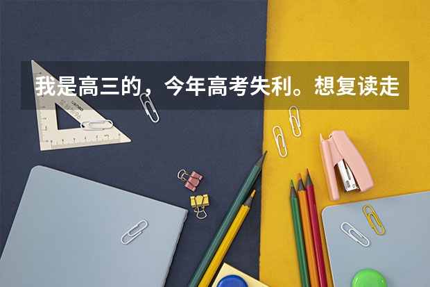 我是高三的，今年高考失利。想复读走艺考，原来有绘画功底。。。不过现在不知道想参加艺考现在该怎么做，