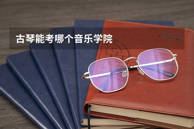 古琴能考哪个音乐学院