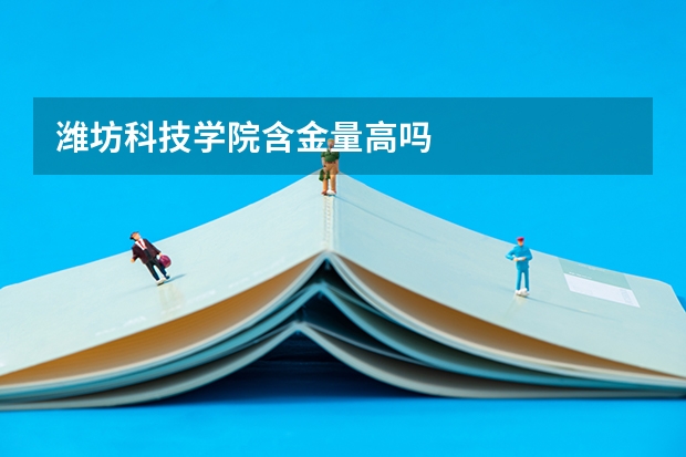 潍坊科技学院含金量高吗