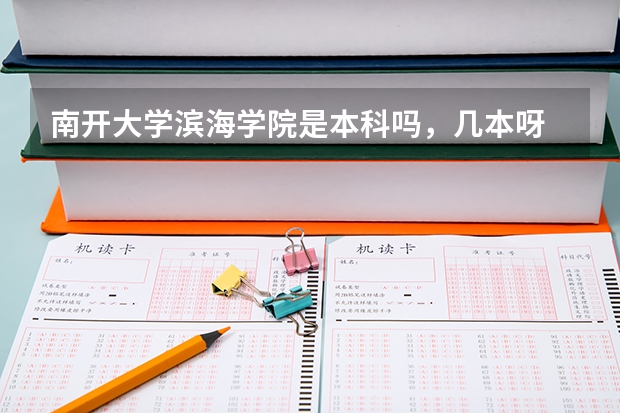 南开大学滨海学院是本科吗，几本呀