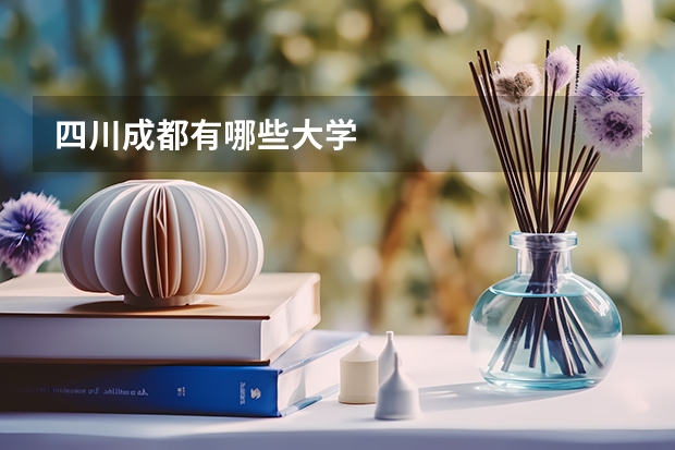 四川成都有哪些大学