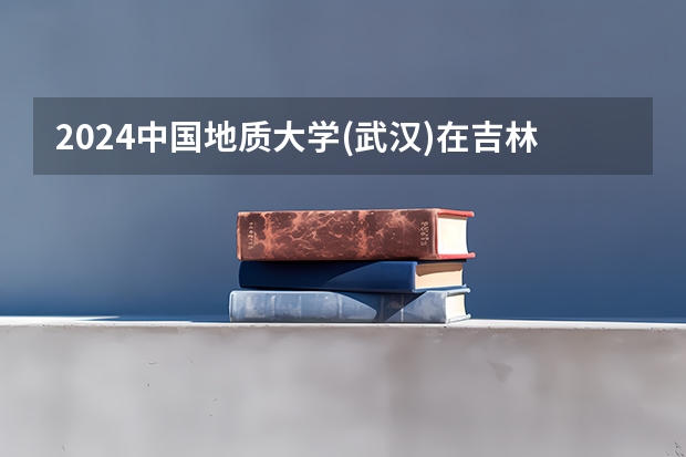 2024中国地质大学(武汉)在吉林招生计划（招多少人）