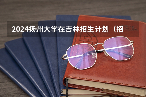 2024扬州大学在吉林招生计划（招多少人）