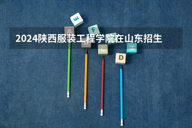 2024陕西服装工程学院在山东招生计划（招多少人）