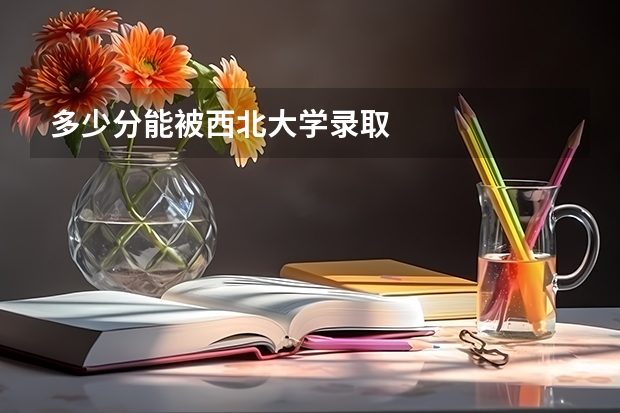多少分能被西北大学录取