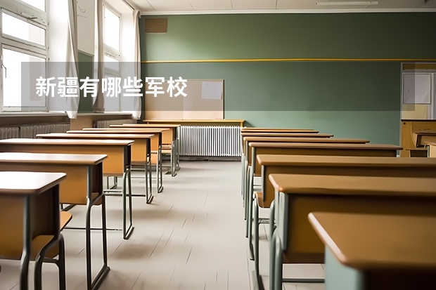 新疆有哪些军校