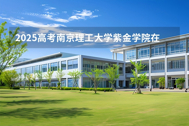 2025高考南京理工大学紫金学院在湖南招生计划介绍