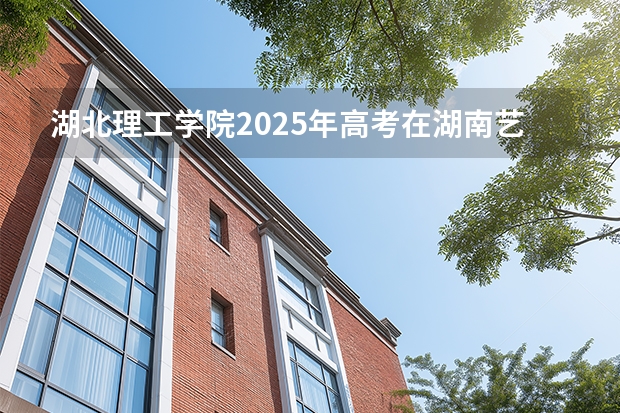 湖北理工学院2025年高考在湖南艺术类投档分数线