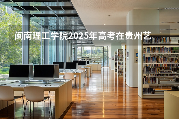 闽南理工学院2025年高考在贵州艺术类投档分数线