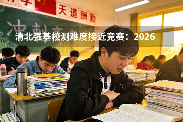 清北强基校测难度接近竞赛：2026备考策略指南